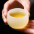 陶福气白瓷玉瓷茶杯大号品茗杯琉璃玉瓷茶盏主人杯单杯功夫茶具私人定制 琉璃茶杯