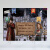 OEMG哈利波特生日布置HP魔法师派对用品装饰背景墙布甜品台海报定制 背景布 1.5*2m+气球链套餐