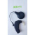 耐声2023新版人工耳蜗美国AB-M90出理器防汗套 头件套耳琐 黑色处理器套左耳＋M90头件套