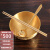 XZAN纯铜碗套装家用家用饭碗吃饭碗筷勺三件套礼盒套装黄铜餐具金饭碗 80件套 铜碗【简装】