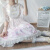 尚然乐（SHANGRANLE）夏季少女lolita贵妇猫JSK成人公主裙吊带连衣裙+纯色内搭轻奢 蓝色JSK 均码