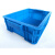 塑料箱子长方形加厚加大物流箱加高箱子储物收纳盒养龟池周转筐框 外540*420*220 蓝色