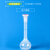 江玻 塑料容量瓶液体分装定容液定量实验室摇瓶 塑料容量瓶250ml 