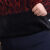 TEYC减龄蕾丝衫打底衫大码显瘦遮肚妈妈【加绒/不加绒】女长袖网纱T恤 加绒款/羽毛款/酒红色/ 3XL(适合130-160斤)