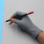 礼仪手套实验用 男女三指弹力防晒手套薄透气动漫绘画写字采茶钓 黑色