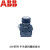 ABB塑料圈按钮头 MP1-11G/11R/11Y/11W/11C/MP1-11L 现货（带灯） MP1-11W 22mm 带灯 自复型