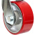 稳斯坦 重型脚轮 万向轮 铁芯聚氨酯PU工业轮子 （6寸万向-承重320kg）1个  WST160