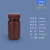 水杉125ml棕色hdpe广口圆瓶样品瓶加厚化学试剂避光取样空瓶125g