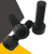 尼龙内六角黑色螺丝 杯头螺钉M3-M8 内六方圆柱头螺钉塑料螺丝 M3*6【500个】