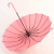 雨笙（USUN）yunshun日系小清新16K直杆伞长柄雨伞 直杆皮弯柄粉色600*16k