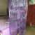 浔菲国风衬衫女新款2024高级感紫色单层碎花薄透欧根纱裤,松紧腰,木耳 紫色 长1米腰围30cm可拉伸至50cm