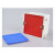 PVC 86型彩色线盒盖板塑料暗盒保护盖接线盒白外盖板八角有孔盖子 红色方盖板无孔内盖（100个）