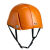 泓工达1-Time二代折叠安全帽便携式防灾应急头盔模块化设计轻便 橘黄色