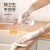 美丽雅 一次性透明PVC手套中号50只/盒 烘焙家务防护手套（工业品）