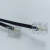 弹簧线PU伸缩螺旋线缆国标铜芯电缆线黑色电源线 白色2芯30米