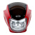 适用银豹125头罩HJ125K-2A-3大灯罩钻豹摩托车大灯壳导流罩前照灯 红色头罩带风镜