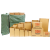 纸箱包装盒邮政纸盒搬家打包箱加硬纸板盒纸壳半高箱子 三层普通 12号(130mmx80mmx90mm)600个