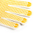 手套劳保防滑耐磨防护工作男工地干活纱线加厚带点胶点塑搬货 60双黄点 均码