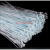 束线带 耐高温尼龙扎带耐低温塑料捆绑带固定拉紧器电线束线带扎丝JYH 耐低温/4*250宽3.5/250条/白