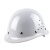 懒牛安全帽工地国标ABS 烤漆玻璃钢钢钉白色 工地建筑领导用头盔