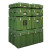 万迪诺滚塑箱 中型应急救援装备箱 野战精密器材储运箱 给养物资空投箱 750*650*400mm