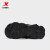 特步（XTEP）凉拖鞋男24夏季新款透气凉鞋舒适拖鞋男学生凉鞋 黑 40