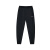 361°运动裤男2024年夏季新款速干冰丝收口跑步裤子健身运动长裤 超级黑 XL
