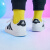 阿迪达斯 （adidas）轻运动Breaknet男儿童网球风运动板鞋小白鞋 白色_黑色 28码 165mm