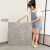 防滑大理石pvc地板贴自红地板革商用加厚耐磨防水仿瓷砖 K04D【600x600】加厚2mm 一片价格