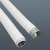 尺越 白色包塑金属软管 穿线管波纹管电线电缆保护套管蛇皮管 白色加厚内径10mm（整卷100米）