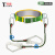 天索双挂点单腰式安全带腰带TS7102国标高空作业保险带安全绳套装 双大钩5米TS7102