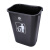 垃圾桶大号长方形无盖餐厅家用厨房塑料大容量商用垃圾分类垃圾桶 100L港式免手动
