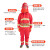 圣驰消防服套装五件套消防灭火防火防护服L（大码）*97高端款（五件套）