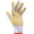 工作点胶手套线手套带胶拔河纱专用劳保手套定制耐磨定制尼龙加厚 黄点 12双