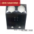 定制适用冷库制冷机组充油压力表 耐震冷媒表 3.8MPA油表 冷干机 黑色2个孔表架