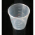 塑料烧杯 100毫升量杯塑料杯烧杯小量杯无味刻度杯100塑料量杯带 *100个的价格