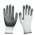 泰有缘手套劳保耐磨橡胶手套塑胶防滑丁腈灰色24双加强耐磨