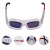 添新焊友 电焊眼镜 升级版自动变光太阳能焊工保护眼镜 白色【送20片保护镜片】