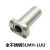 不锈钢法兰直线轴承防水耐腐蚀SLMH8UU LMH10LUU LM12 LM16 20 【304加长款】SLMH8LUU 内径8外径15长