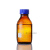 GL45/GL60蓝盖瓶玻璃丝口试瓶100/250/500/1000/2000mL透明棕色螺 500mL 棕色 GL45