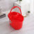 拖地桶老式手压拖把桶拖把挤水器拧干器墩布储水桶清洁桶 B款红色
