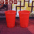旭杉斯婚庆用品结婚碗加厚一次性碗筷勺杯塑料套装红色喜碗筷子家 全红桌布1.6米(30张)