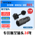 CNLINKO M12防水面板航空插头座连接器LP12 2-3-4-5-6-7-8P芯 LP-12-J07SX-02-401