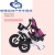 山头林村儿童三轮车折叠可坐可躺1-3-6岁婴儿手推车宝宝脚踏车单车 白蓝折叠可坐可躺转橡胶轮