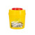 医疗废物利器盒锐器盒一次性医院黄色圆形方形针头小型垃圾桶 圆形4L