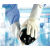安思尔2 100复合膜防化手套实验室防98%浓硫酸耐酸碱有机溶剂手套 复合膜氯丁橡胶手套 M