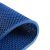 海斯迪克 PVC镂空防滑垫 S形塑料地毯浴室地垫门垫 蓝色1.2m*1m(加密厚5mm) HKTA-84