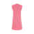 吉尔·桑达（Jil Sander） 618女士FLUO粉色聚酯迷你连衣裙 Pink 38T
