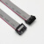 丢石头 FC灰排线 IDC 2.54mm间距 灰色扁平排线 每件两条装 40P 20cm(两条)