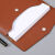A4皮质大容量收纳文件袋商务办公资料档案袋多功能皮革包 [竖开口款]红色
